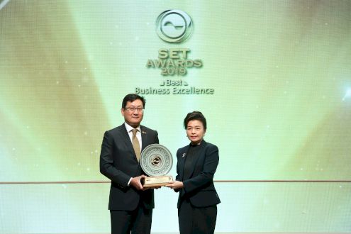 TVO received the Best Company Performance Awards and Thailand Sustainability Investment 2019